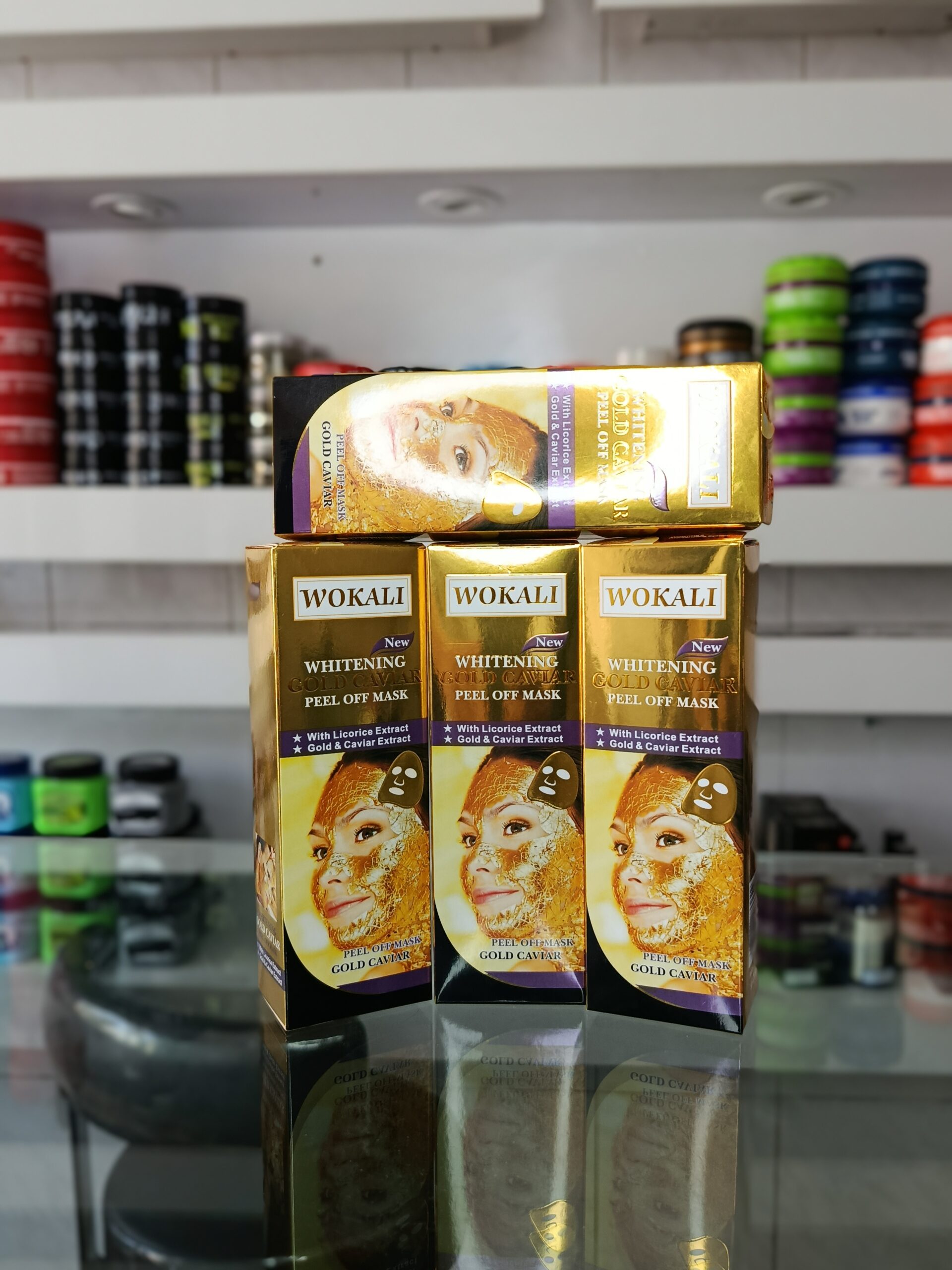 ماسک طلا و خاویار تیوپی 130 میل وکالی