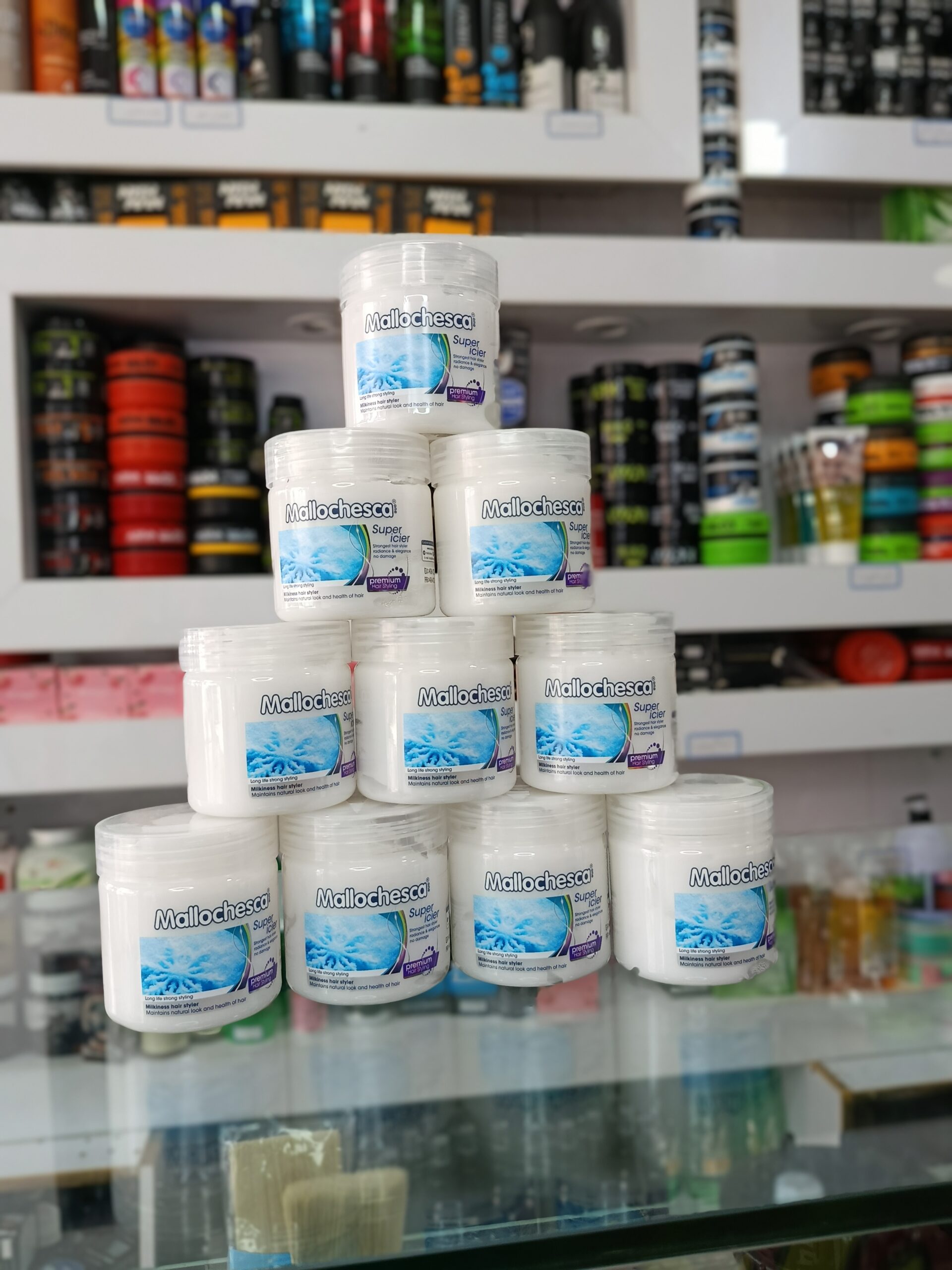 ژل شیر مو مالوچسکا مدل Super Icier حجم 300 میلی لیتر